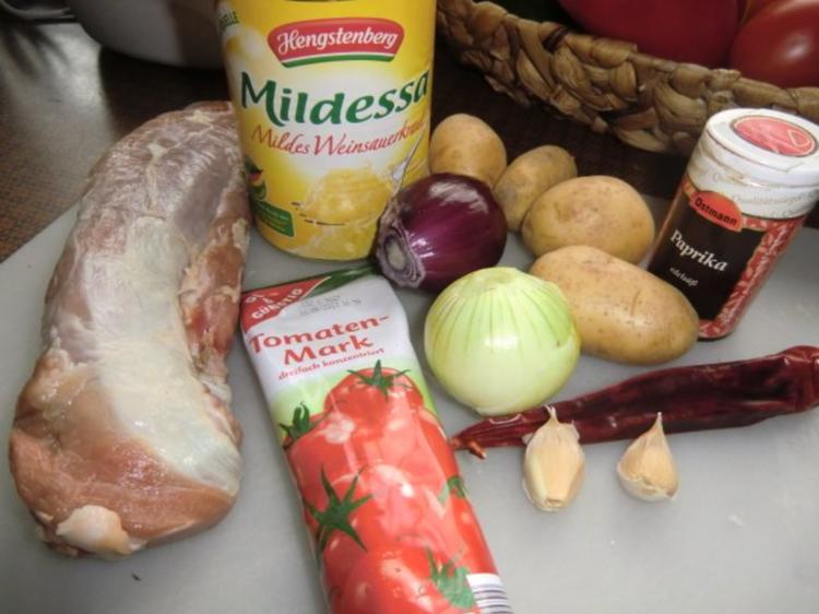 Szegediner Gulaschpfanne