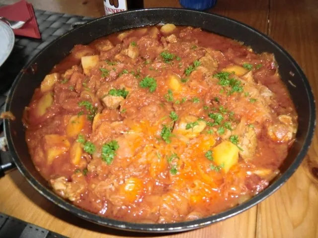 Szegediner Gulaschpfanne - Rezept - Bild Nr. 6