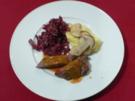 Rehrücken mit Steinpilzen, Rotkohl und Kartoffelpüree (Bettina Böttinger) - Rezept