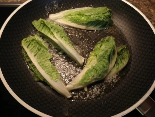 Gebratene Salatherzen ... - Rezept - Bild Nr. 2