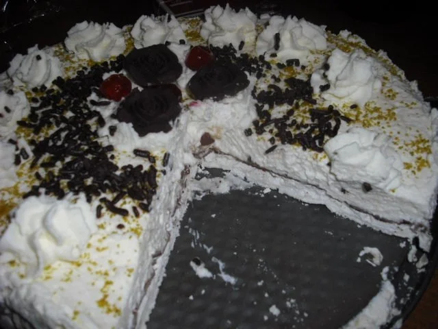 Rezept: Sahne-Baiser Torte Bild Nr. 2 Sahne-Baiser Torte - Rezept - Bild Nr. 2