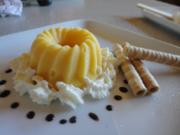 geeistes Mango-Creme-Dessert - Rezept