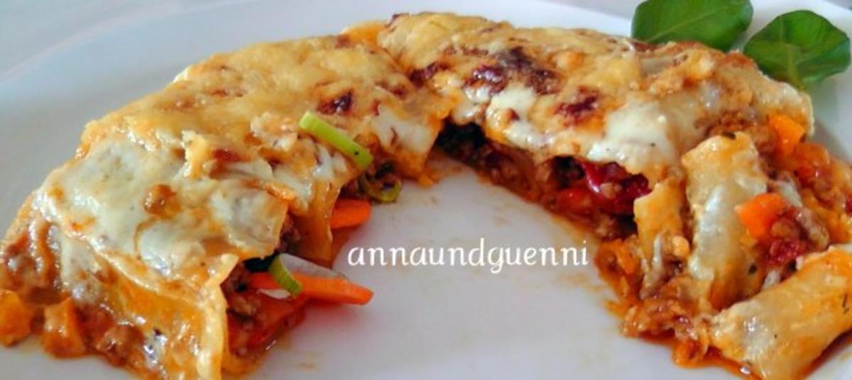 Bilder für gefüllte Cannelloni aus dem Ofen - Rezept