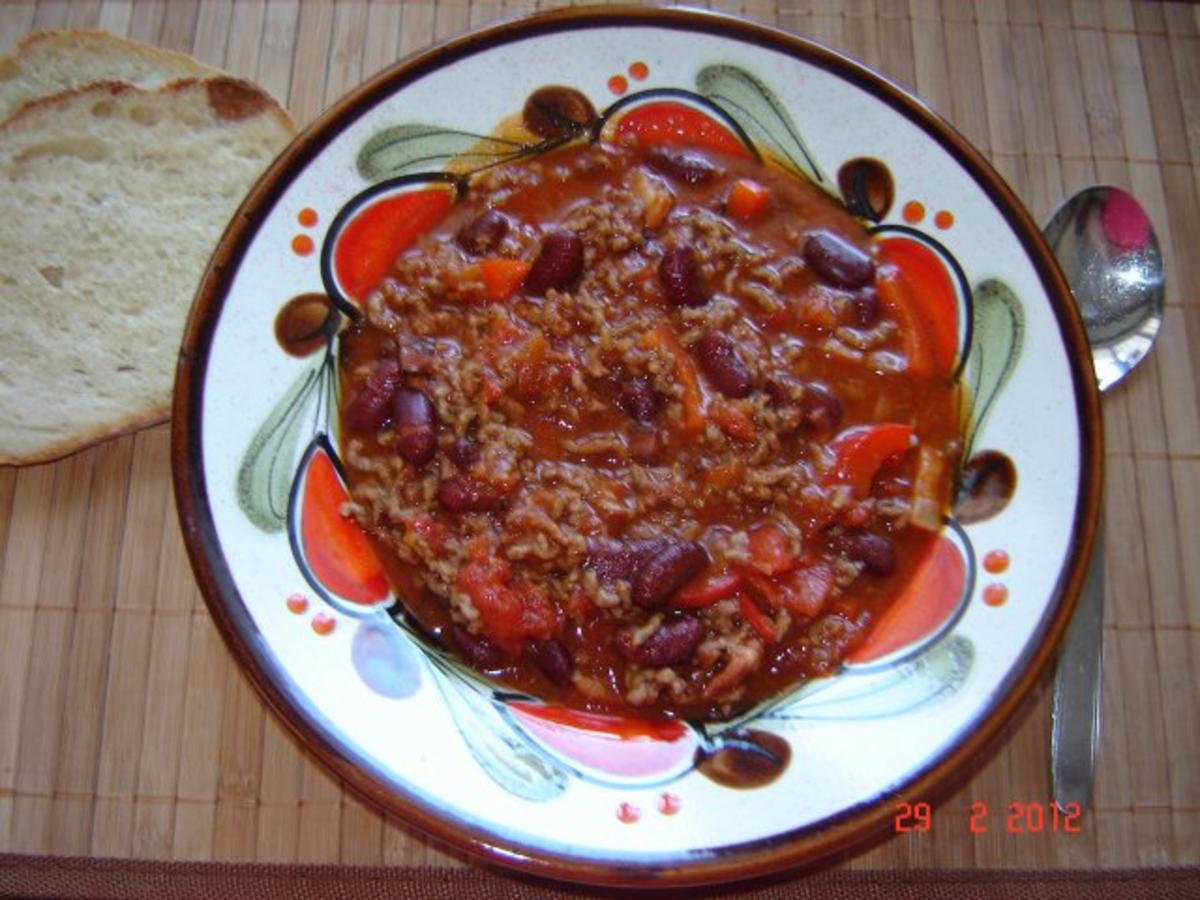 Eintopf : Chili con carne - Rezept