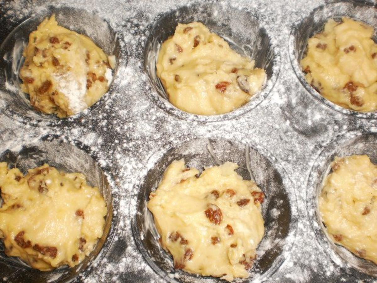 Kartoffel-Muffins mit Rosinen - Rezept - Bild Nr. 3