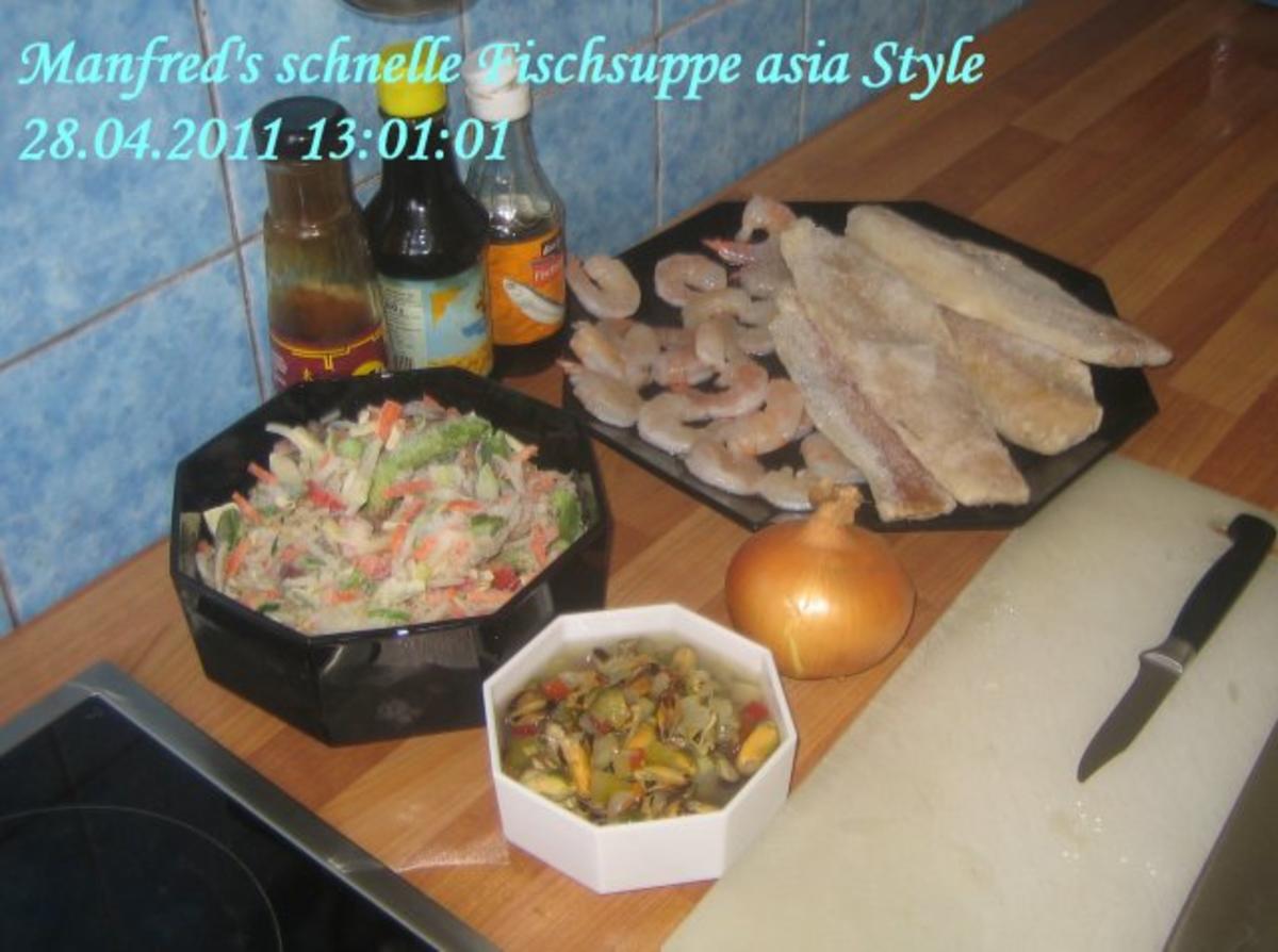 Bilder für Suppen – Manfred’s superschnelle Fischsuppe Asia Style - Rezept