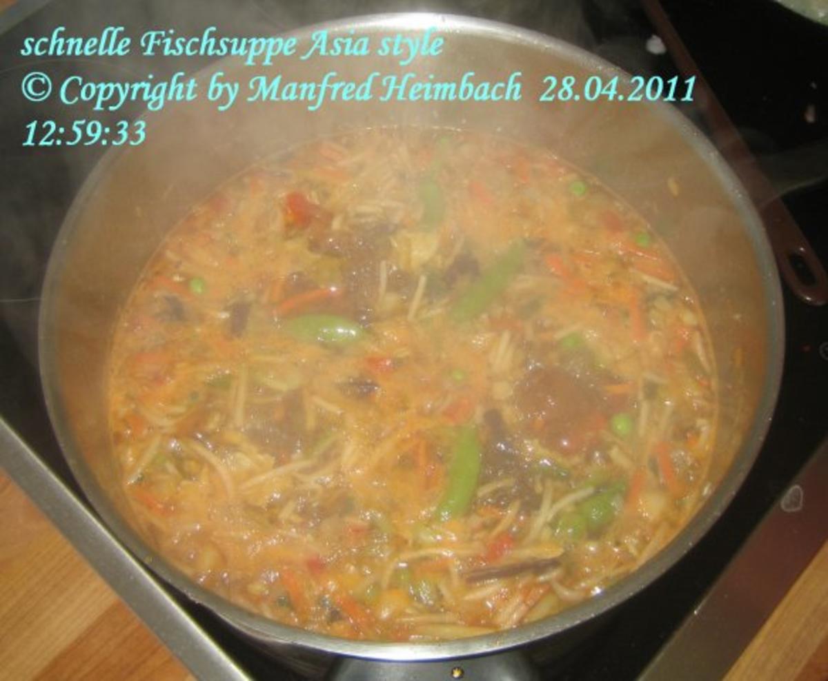 Suppen – Manfred’s superschnelle Fischsuppe Asia Style - Rezept - Bild Nr. 4