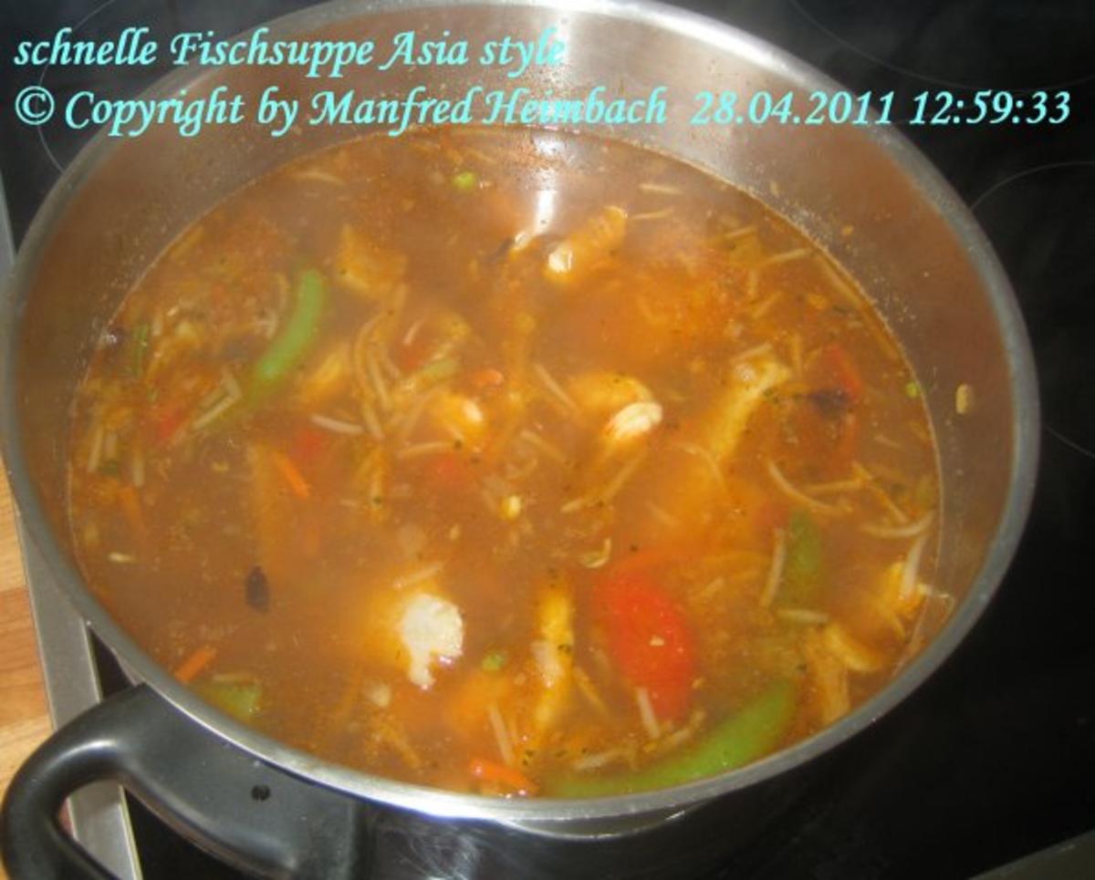 Suppen – Manfred’s superschnelle Fischsuppe Asia Style - Rezept - Bild Nr. 5