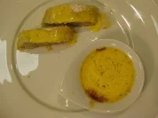 Weintraubenstrudel auf Grappaschaum und Crème Caramel - Rezept