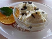 Eis / Halbgefrorenes: Orangen Eis - Rezept