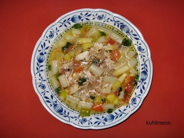 Hühnerbrühe mit frischem Spargel - Rezept - Bild Nr. 2