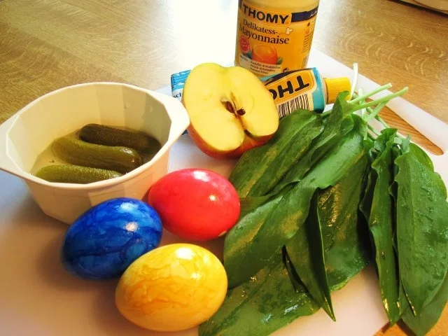 Eiersalat mit frischem Bärlauch ... - Rezept - Bild Nr. 2