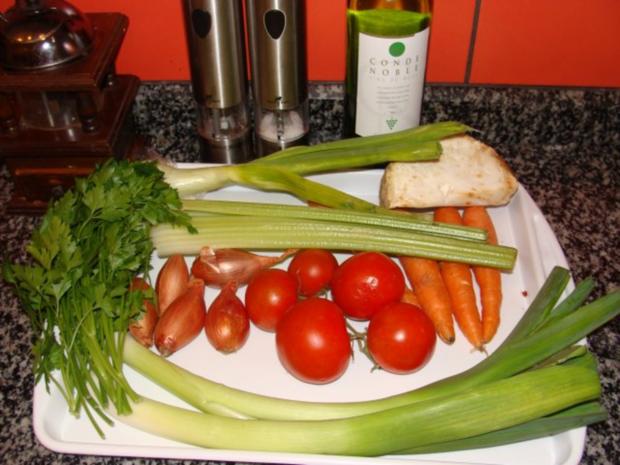 Geflugel Huhnerbeine Im Gemusegarten Rezept Kochbar De