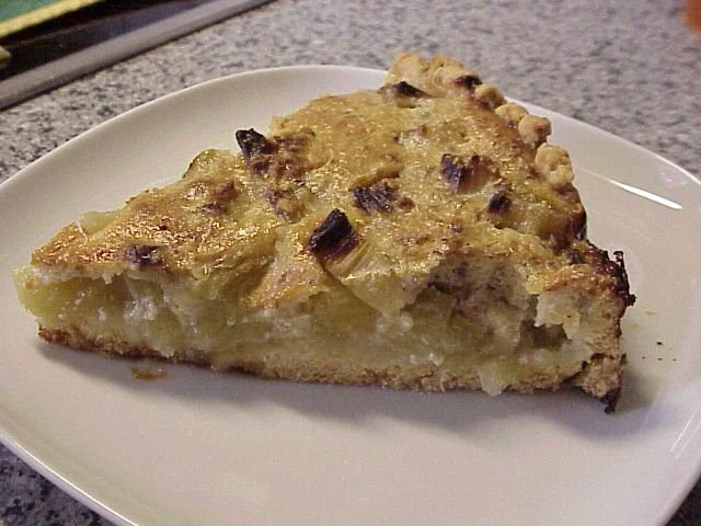 Rhabarber-Kuchen mit Schmand -Nuß-Guß - Rezept - Bild Nr. 3