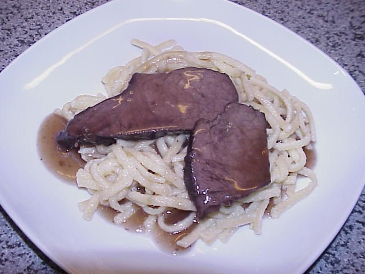 Würziger Rinderbraten - einfach - 138 kcal/100g
