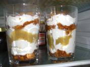 Rhabarber - Amarettini - Tiramisu - Rezept