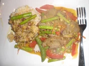 Scharfes Gemüsecurry mit Entenbrust - Rezept