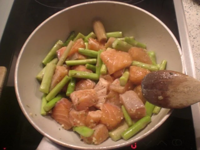 Lachsragout mit Zitronengras - Rezept - Bild Nr. 4