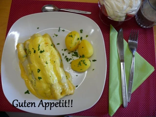 überbackene Spargelschweinerei - Rezept