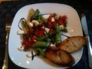 Grüner Spargel mit Tomaten-Salsa - Rezept