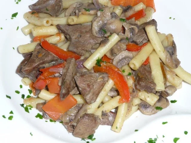 Rezept: Leber asiatisch angehaucht Leber asiatisch angehaucht - Rezept