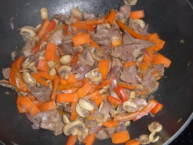 Rezept: Leber asiatisch angehaucht Bild Nr. 4 Leber asiatisch angehaucht - Rezept - Bild Nr. 4