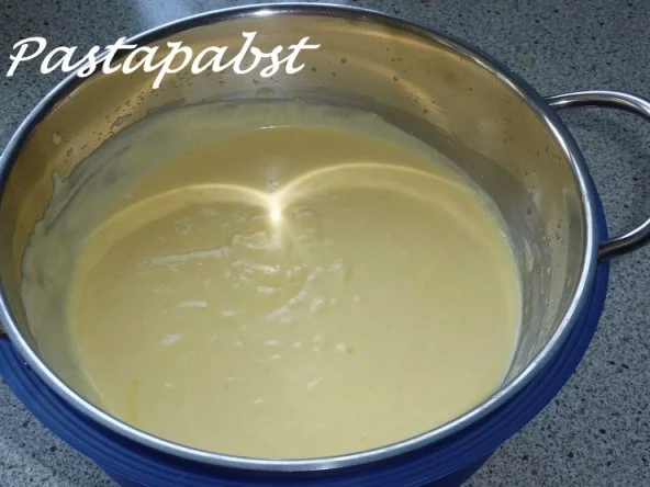 Orangencreme mit Rhabarberkompott - Rezept - Bild Nr. 3