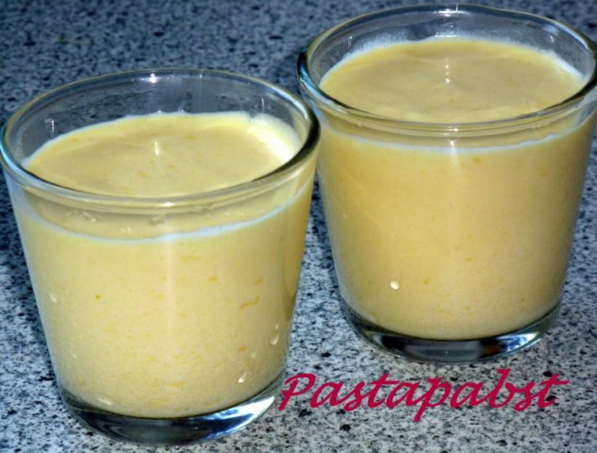 Orangencreme mit Rhabarberkompott - Rezept - Bild Nr. 4