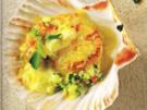Garnierte Jakobsmuscheln - Rezept