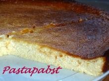 Käse-Grieß-Kuchen ohne Boden - Rezept