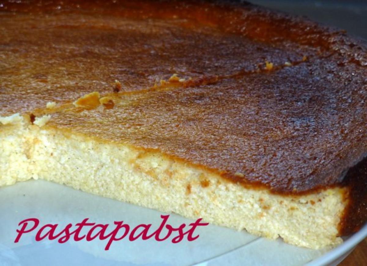 Bilder für Käse-Grieß-Kuchen ohne Boden - Rezept