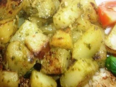 Basilikum-Röstkartoffeln - Rezept