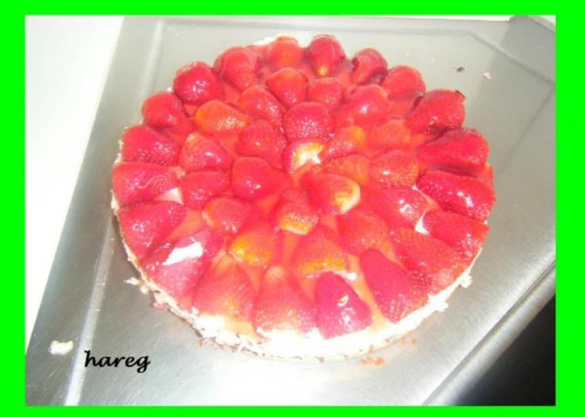 Erdbeer-Quark-Torte - Rezept