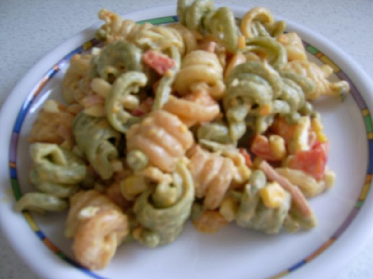 Nudelsalat mit Fleischsalat Rezepte