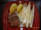 Rostbeef mit Spargel - Rezept