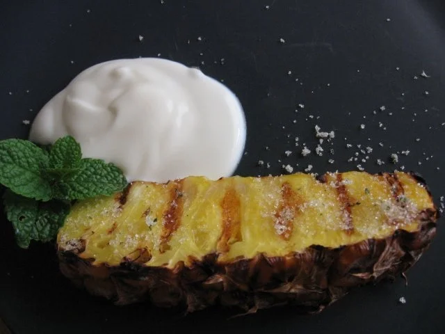 Gegrillte Ananas mit Minzzucker - Rezept - Bild Nr. 6