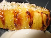 Gegrillte Ananas mit Minzzucker - Rezept