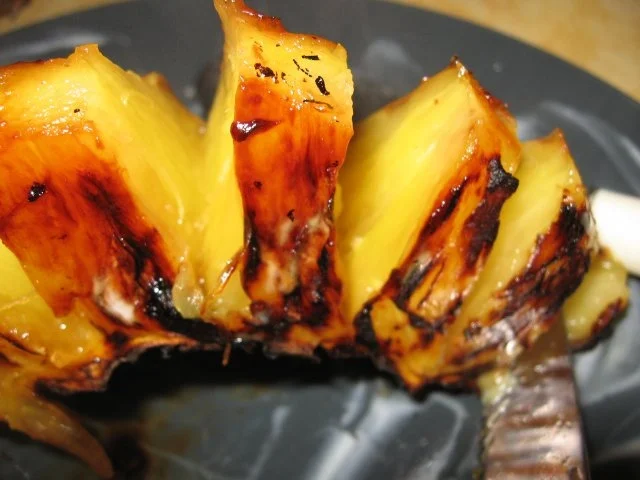 Gegrillte Ananas mit Minzzucker - Rezept - Bild Nr. 7