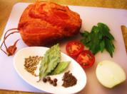 Schinken in würzigem Sud ... - Rezept