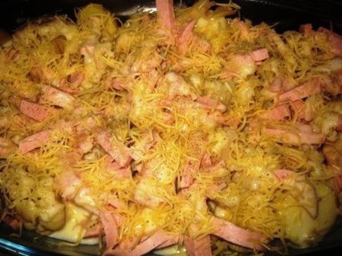 Blumenkohl-Kartoffelauflauf mit Fleischwurst - Rezept - Bild Nr. 2