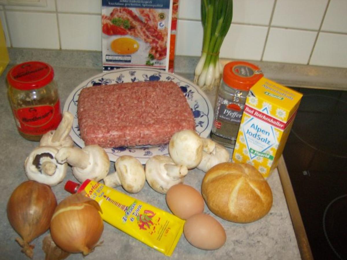 Hackbraten mal anders mit viel Soße - einfach - von moniundpeter