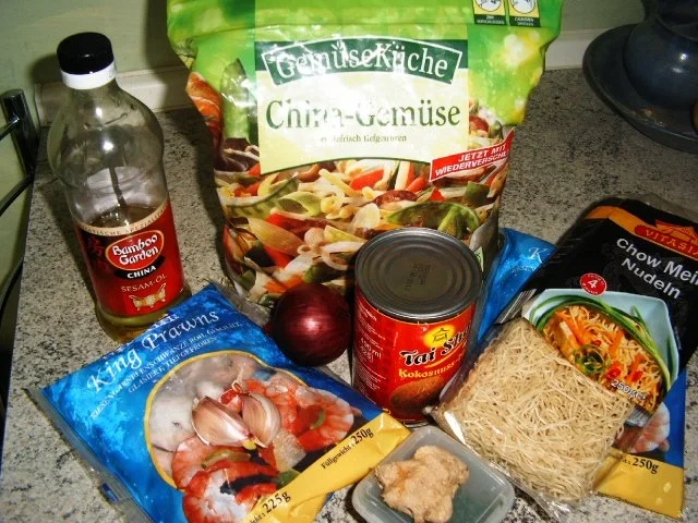 Chinapfanne mit Riesengarnelen - Rezept - Bild Nr. 2