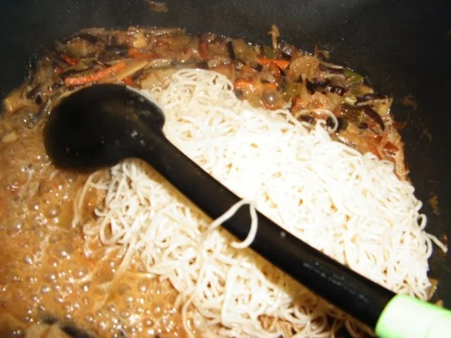 Chinapfanne mit Riesengarnelen - Rezept - Bild Nr. 7