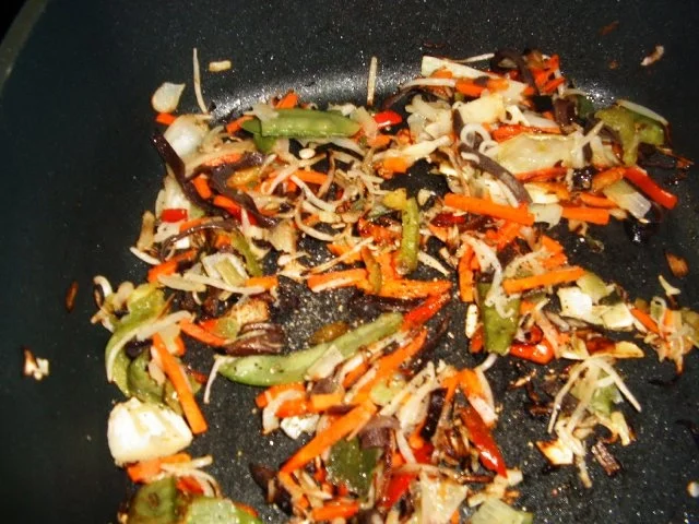 Chinapfanne mit Riesengarnelen - Rezept - Bild Nr. 3