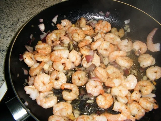 Chinapfanne mit Riesengarnelen - Rezept - Bild Nr. 4