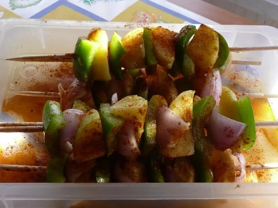 Grillen: Kartoffelspieße gegrillt - Rezept - Bild Nr. 3