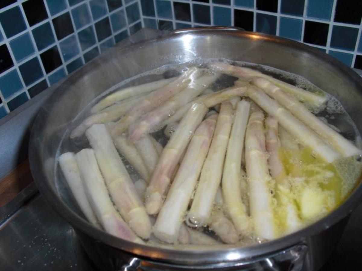 Spargel mit Sauce Hollandaise - Rezept - Bild Nr. 4