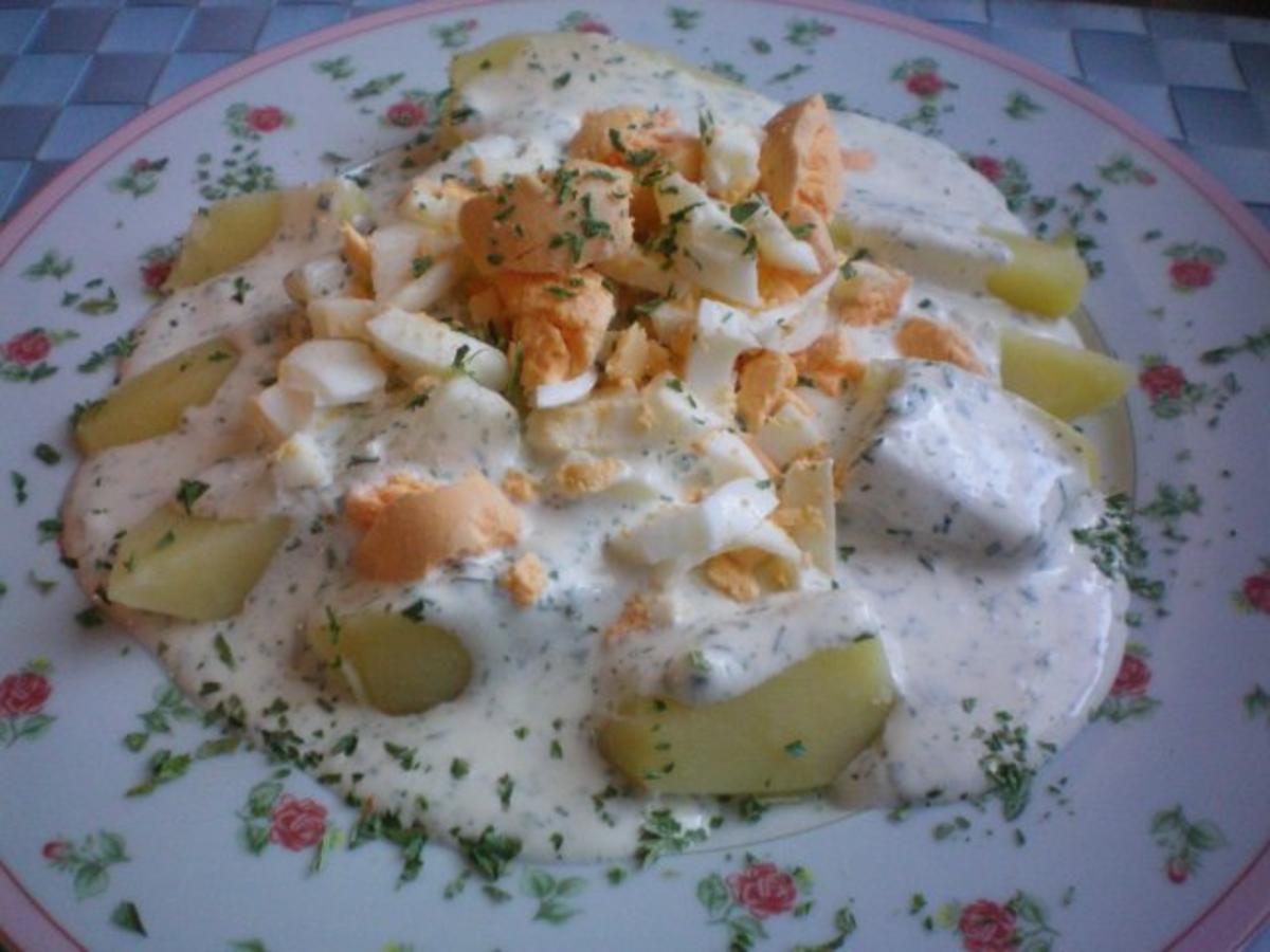 Kartoffeln mit Frankfurter Grüner Sauce - Rezept - Bild Nr. 3