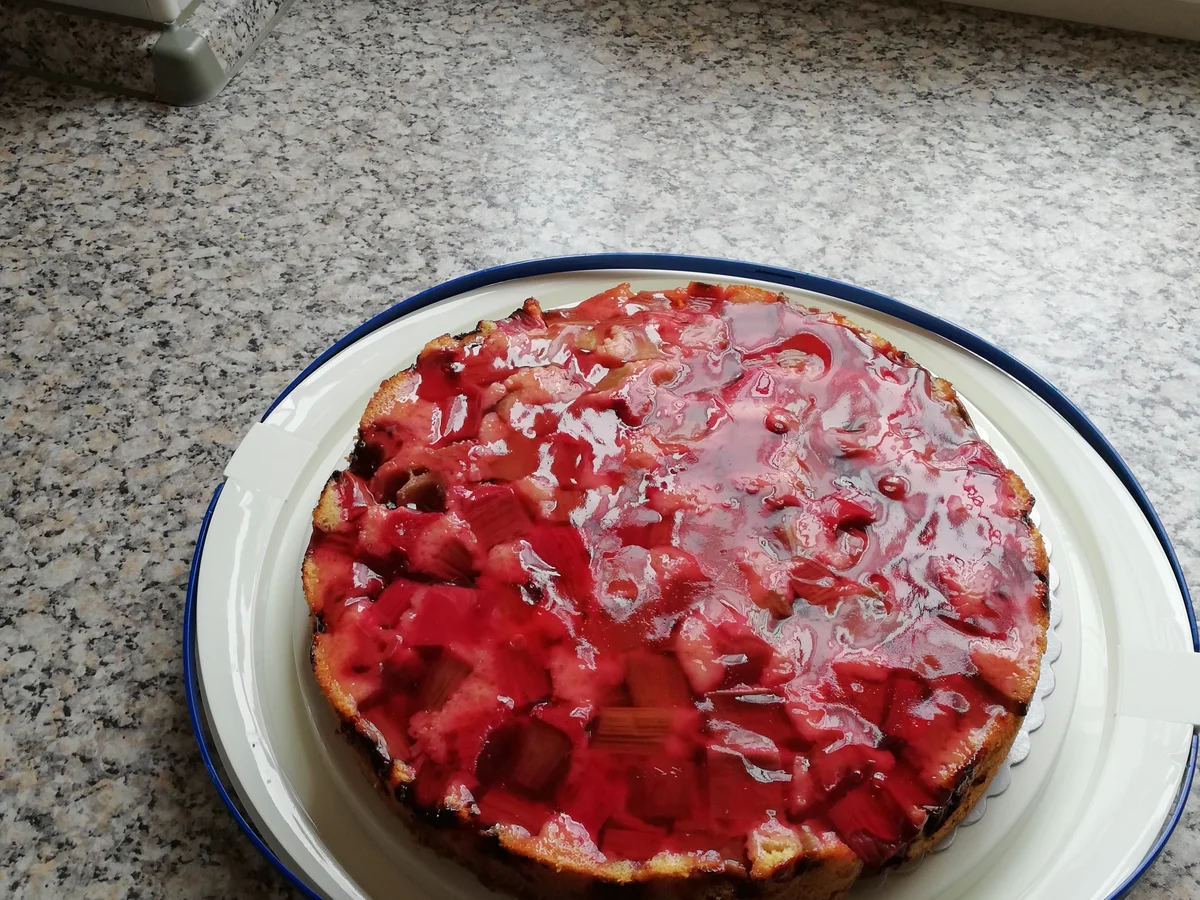 Rhabarberkuchen - Rezept - Bild Nr. 5849