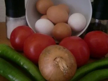 Rezept: Menemen / original türkisches Rührei Bild Nr. 2 Menemen / original türkisches Rührei - Rezept - Bild Nr. 2